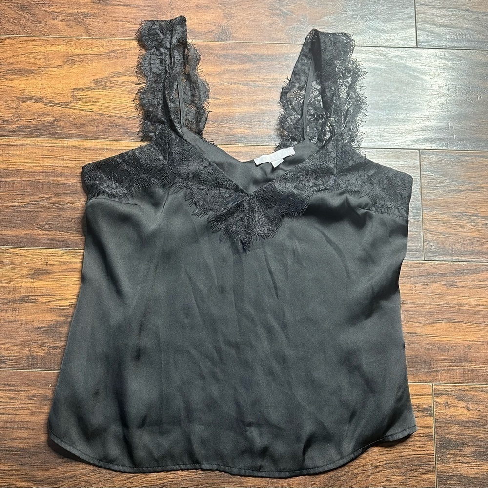 Chelsea 28 Black Lace Cami Top